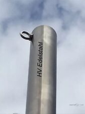 Sonnensegelmast Sonnensegel Mast Edelstahl 42,4 mm 2m Zum einbetonieren
