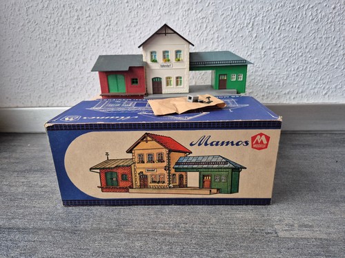 Ddr mamos bahnhof haus - h0,