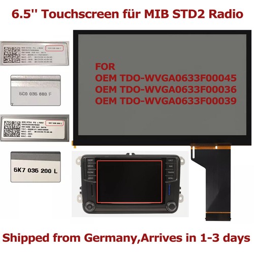 Touchscreen digitizer - 6,5'',