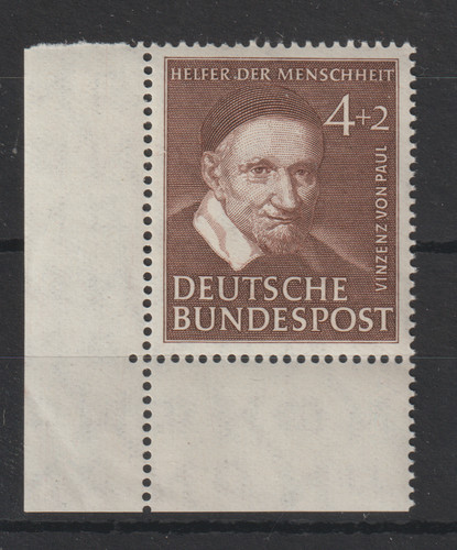 Bund michel 143 eckrand - bund, michel-nr.