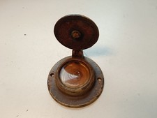 Alte Antike Klappdeckel Dosenlibelle Waage Messwerkzeug 40mm (M)