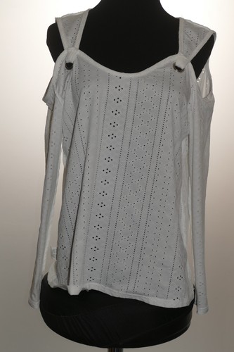 Damen shirt oberteil weiß - damen,