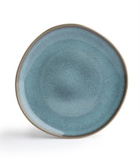 Villeroy & Boch LAVE Frühstücksteller Dessertteller Blau Grün Steingut 23,5 x 23