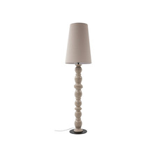Lucande Stehleuchte Lyndorin beige Keramik 150 cm Stehlampe Lampe Leuchte Spot