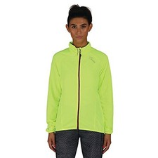 Dare 2b Damen Blighted Wind Shell Jacke, Radjacke, Fahrradjacke, Gelb-Fluro, 36 