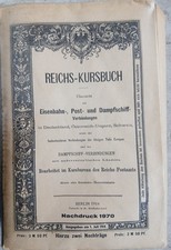 Reichs-Kursbuch. REPRINT der