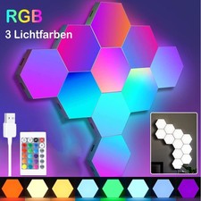 10/20Stk LED Hexagon Panel