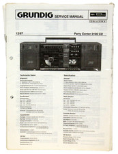 Grundig service manual party - grundig,