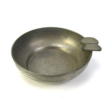 Harald Buchrucker Zinn Aschenbecher 30er Jahre Bauhaus Art Deco Pewter Ashtray