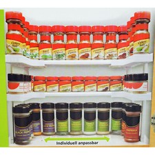 Küchenschrank Organizer Küchenregal verstellbar Regal für Küchenschränke Gewürze