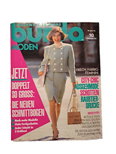 Burda Oktober 92,komplett mit Schnittmuster