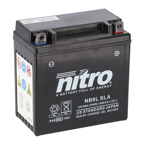 Nitro batterie 12v 9ah - batterie,