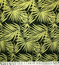 Sarong Pareo Bambus Strandtuch Tuch tribal Bamboo Hüfttuch Ethnotuch Wickelrock