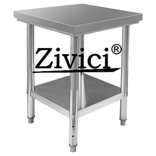 60x60cm edelstahltisch - 60x60cm,