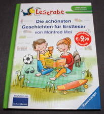DIE SCHÖNSTEN GESCHICHTEN FÜR ERSTLESER BUCH Leserabe Manfred Mai Ravensburger