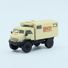 Spur N 1:160 Arbeiter Samariter Bund ASB Mercedes Unimog 404S SanKra Sanka KatS
