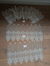 Scheibengardinen Set weiße Spitze