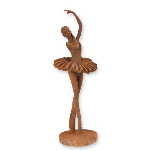 Figur harz ballerina rostoptik - figur,