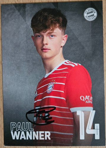 Paul wanner handsignierte - paul,