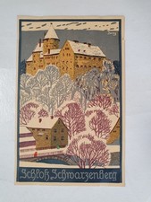 Ansichtskarte schloß - ansichtskarte,