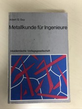 Metallkunde für Ingenieure