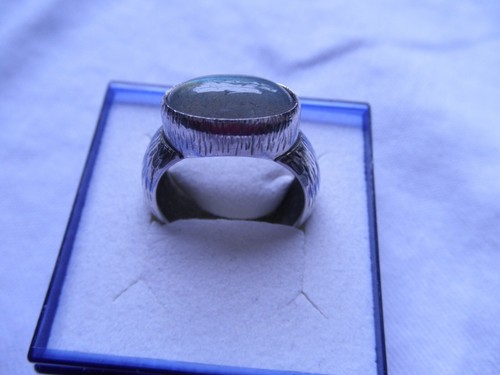 Design mondstein silberring - design-, mondstein-