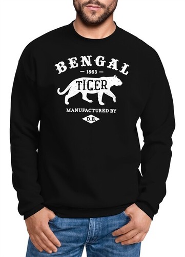 Sweatshirt herren bengal tiger - sweatshirt,