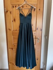 Jake*s Cocktail, Abendkleid mit gekreuzten Spaghettiträgern, Größe 34