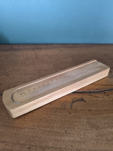 Alte federdose holzkiste mit - alte,