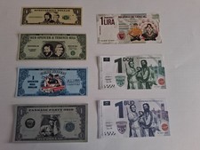 Bud Spencer /Terence Hill        7 verschiedene "Spencer Hill Dollar "Scheine