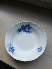 Hutschenreuther Blaue Blume Kleine Schale Kleiner Chip Am Rand Porzellan Gebrauc