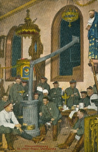 Einquartierung deutscher