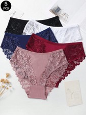 5er-Pack Damen Spitze