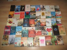 2. Sammlung Bücherpaket Büchersammlung 50 Stück Liebes Romane historische usw.