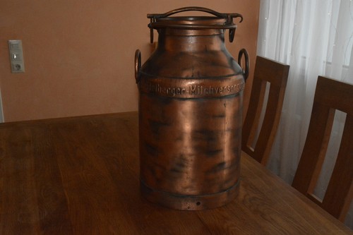 Vintage kupfer milch - vintage,