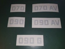 TYPENSCHILD STIHL 070 / 070 AV