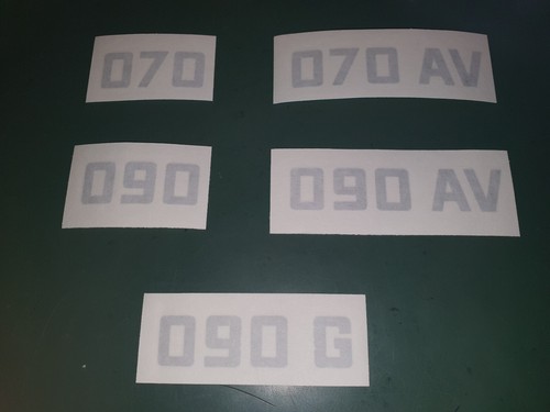 Typenschild stihl 070 av - typenschild,