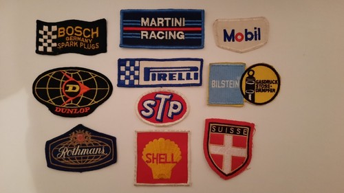 Motorsport aufnäher konvolut - aufnäher,