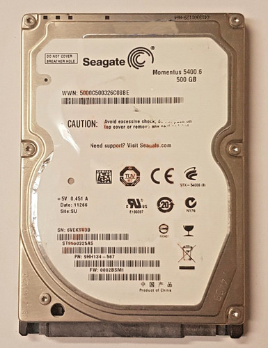 500 sata seagate momentus - sata,