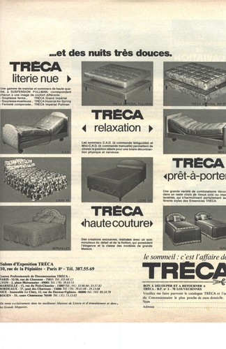 Reklame 1970 treca matratze - 1970,