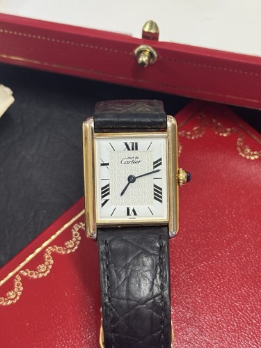 Full set cartier tank must - [full, set]