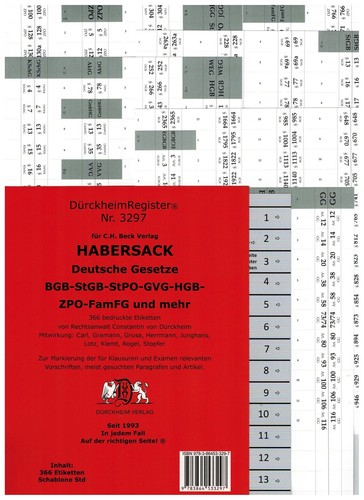 Dürckheimregister habersack - dürckheimregister®,