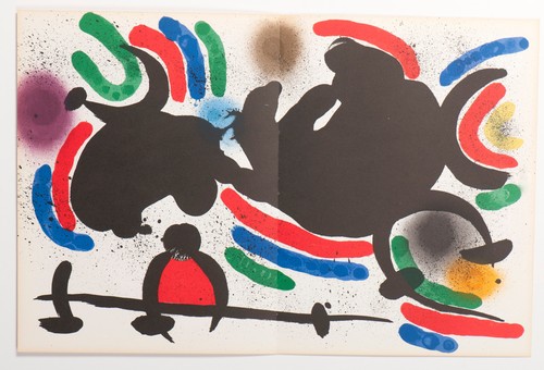 Miró original lithographie - miró,
