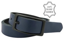 Gürtel ledergürtel blau 2cm - gürtel,