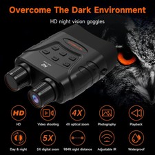 DE Nachtsichtgerät Jagd 4K Fernglas Nachtsichtgeräte für Camping Infrarot Kamera