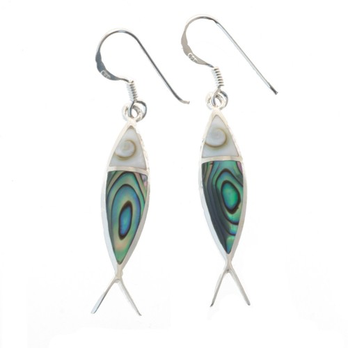 Ohrringe fisch mit - fisch, und