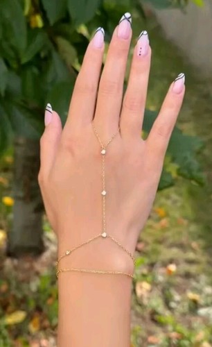 Zierliches armband goldene - armband,