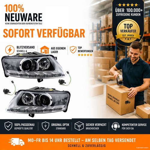 Scheinwerfer set xenon passend - scheinwerfer,