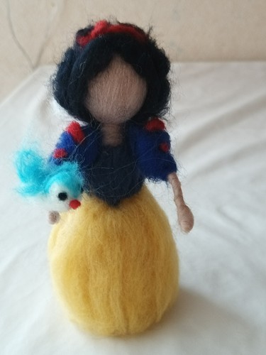 Handgemachte filzpuppe - handgemachte,