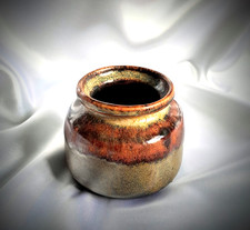 Studiokeramik Vase  signiert AK  Keramik  Steingut  Künstler  Schale Handarbeit